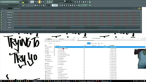 Fl Studio tryn new random stuff