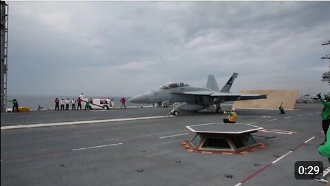 USS Gerald R. Ford's First Fixed-Wing Aircraft Launch