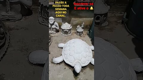 Arte com cimento passo a passo