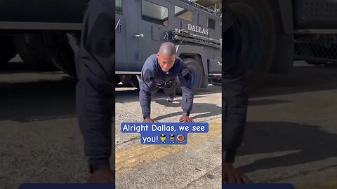 Push-up challenge #DallasPolice #DPD #SWAT #PushUpChallenge #Police #Career #shorts #FY #FYP #Viral