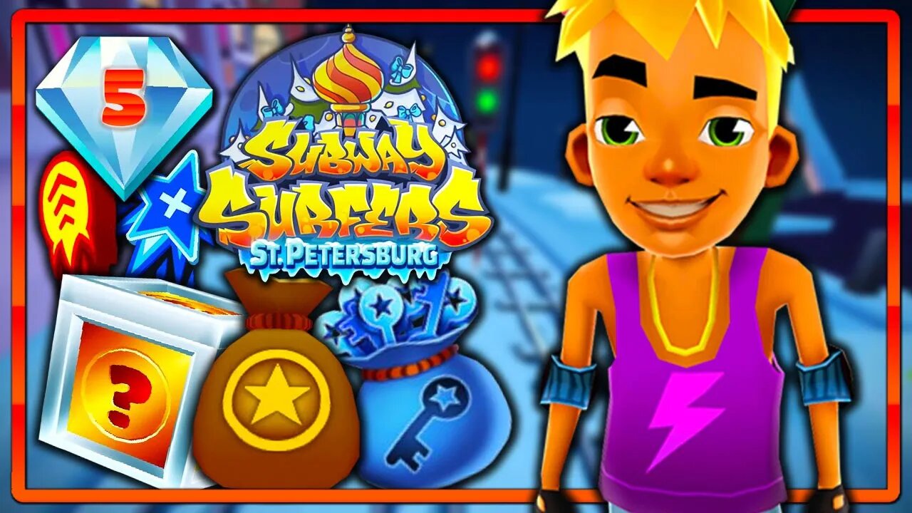 Subway Surfers São Petersburgo 2020 | Caçada Sazonal Nível 5 com Nick