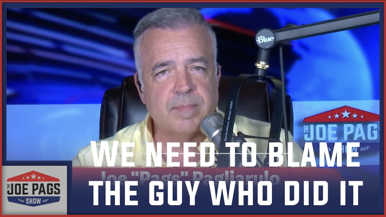We NEED To Blame The Guy Who Did It