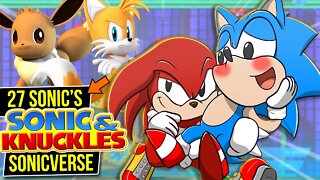 27 SONICs UNIDOS no SONIC & KNUCKLES 😱| SONICVERSO