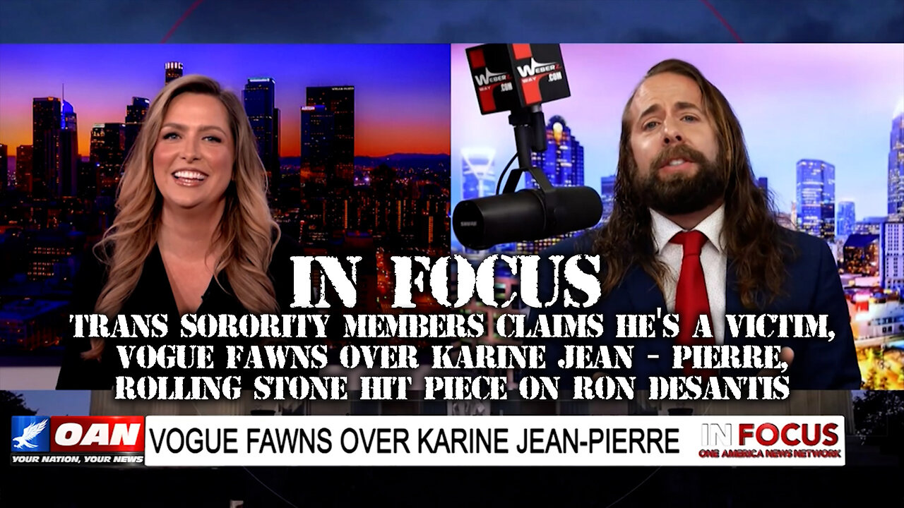 TRANS SORORITY MEMBER, VOGUE FAWNS OVER KARINE JEAN - PIERRE, HIT PIECE ON RON DESANTIS