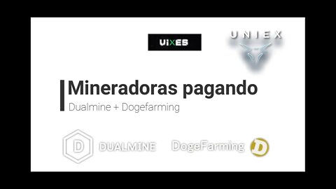 Mineradora - Dualmine e Dogefarm - Prova de pagamento das 2 mineradoras rev 0.1 Ativo 160321