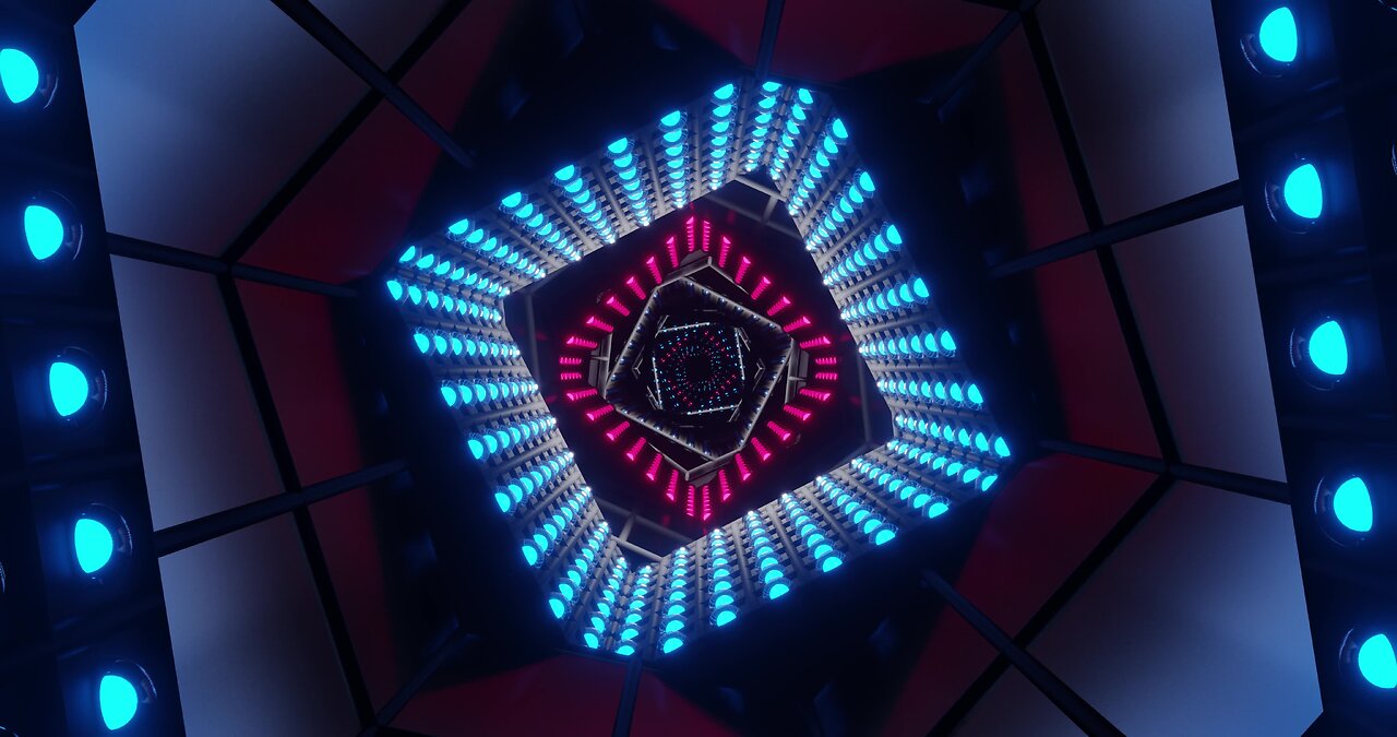 live wallpaper 4k no sound free download | VJ LOOP NEON tunnel blue pink