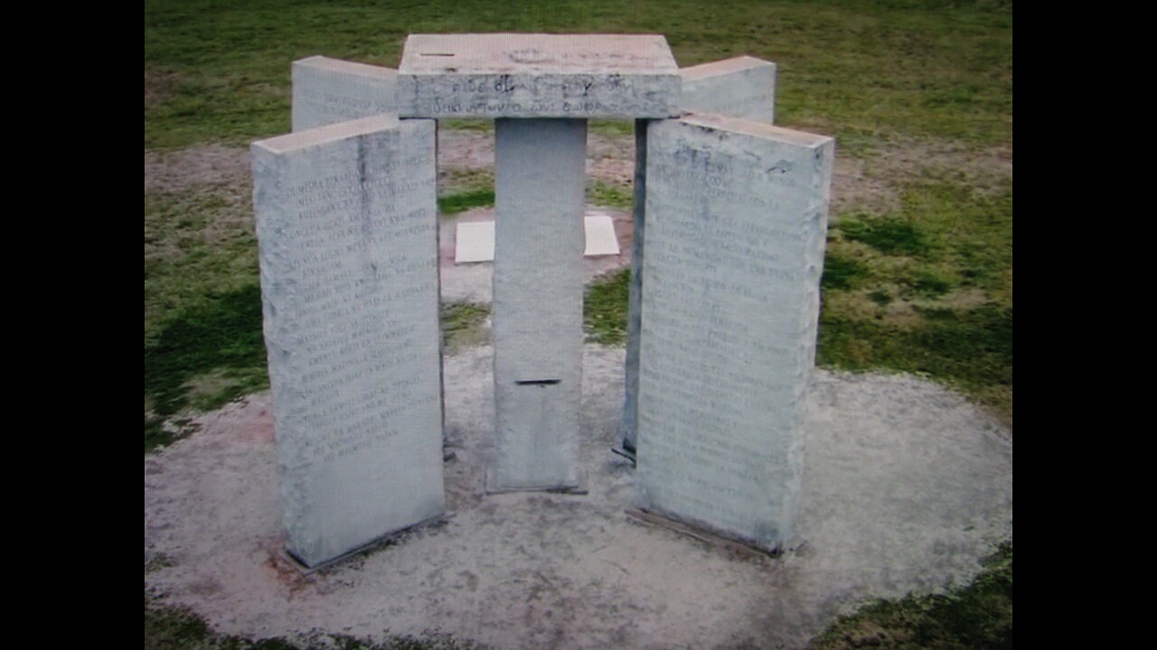 Georgia Guidestones ( Mccrackin Original )