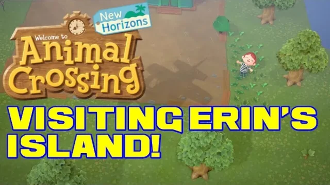 Animal Crossing: New Horizons - Visiting Erin Million's island! - Nintendo Switch Gameplay 😎Benjamillion