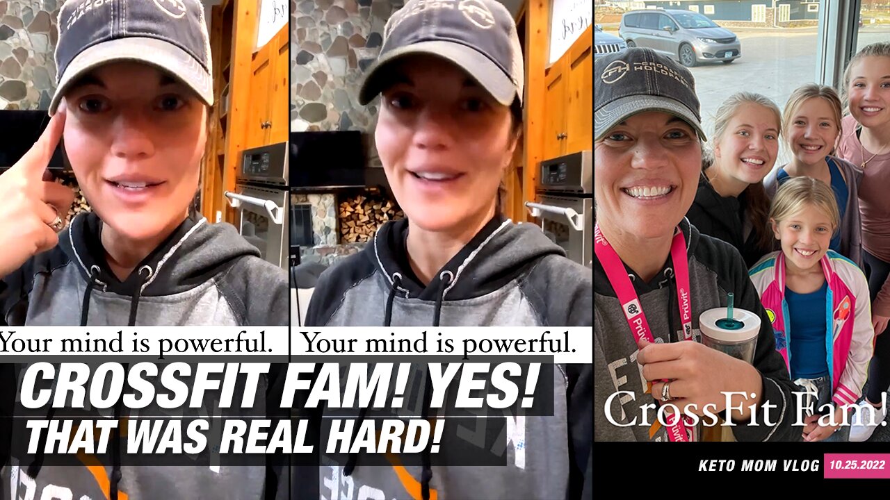 PHEW! That Was Hard But We've Did It! CrossFit Done! | KETO Mom