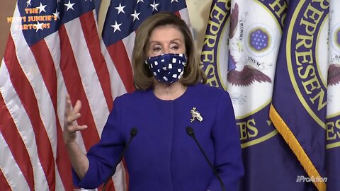 Masked Pelosi's mumbo jumbo: We can't help you people.