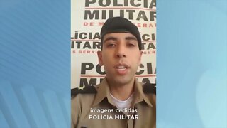 Em Araçuaí: Na operação "Cavalo de Aço" polícia militar prende homem suspeito de tráfico de drogas