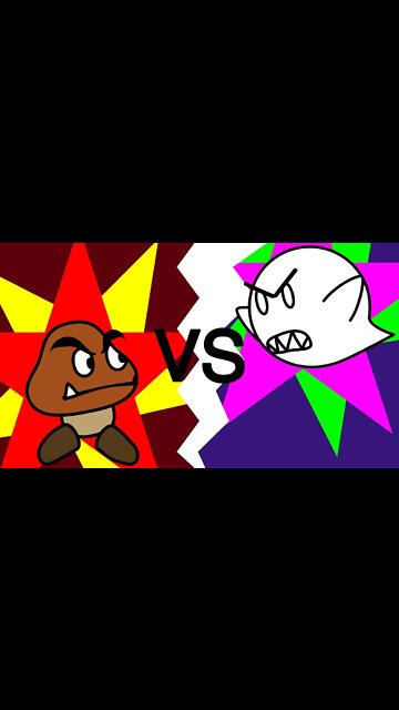🍄 Goomba vs Boo 👻