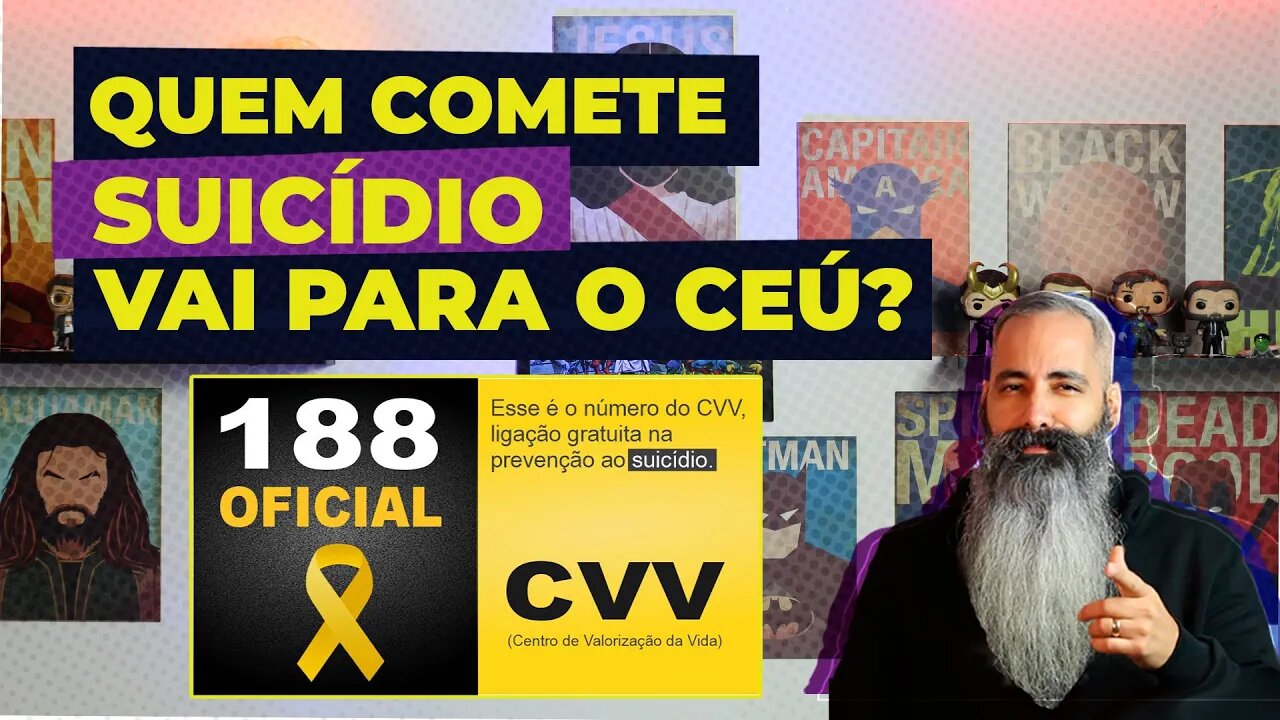 QUEM COMETE SUICÍDIO VAI PRO CÉU?