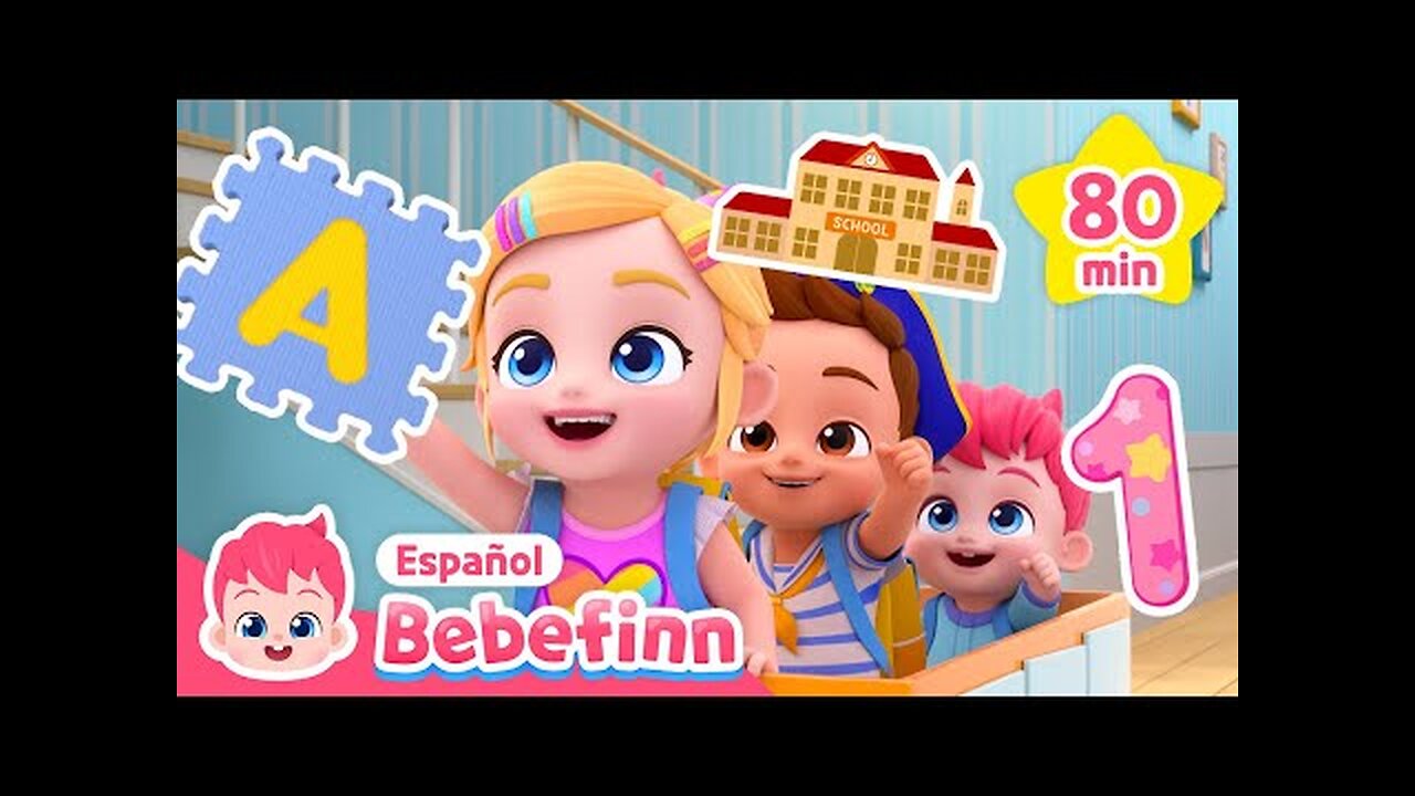 ¡Juguemos y Aprendamos con Bebefinn! | Regreso a Clases🏫 | Bebefinn Canciones Infantiles