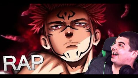 React Rap do Sukuna Modo Berserk Jujutsu Kaisen - Se Curve Ao Seu Rei Gabriza ♫ - Melhor do mundo