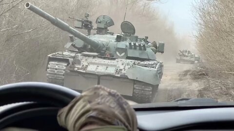 🇷🇺🇺🇦 Powerful Traffic In Kharkiv Region😆