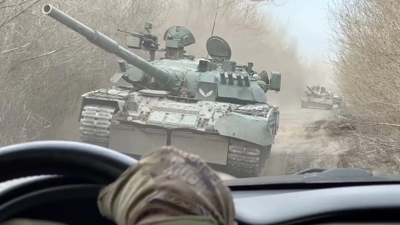 🇷🇺🇺🇦 Powerful Traffic In Kharkiv Region😆