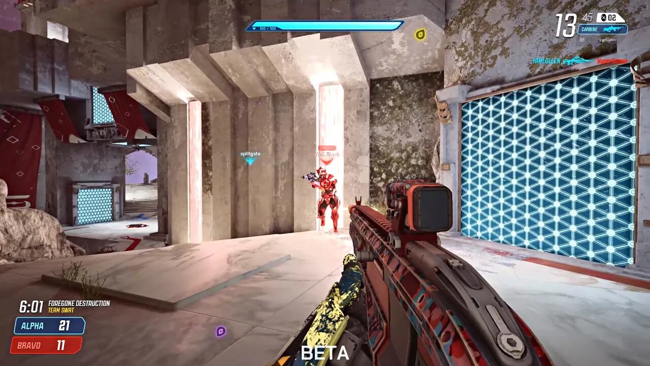 SPLITGATE (2021) Team Swat Gameplay (Beta)