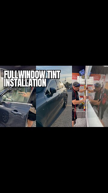 Full Window Tint Installation For A New Volvo XC60 | Bay Area Film Solutions