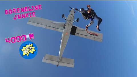 Crazy Skydive Jump | 4000 m | Clinceni Romania