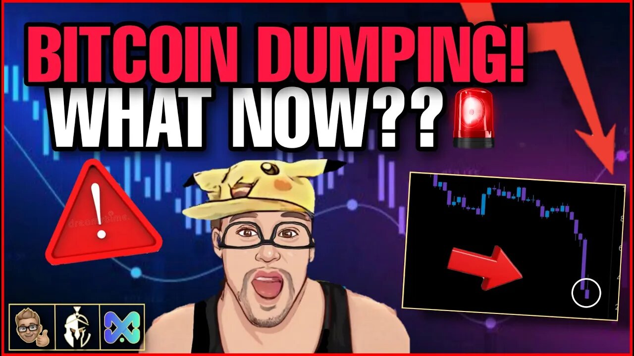 LIVE - EPIC BTC SHORT TRADE | BITCOIN DUMP