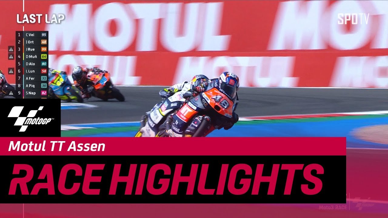 [MotoGP™] Dutch GP - Moto3 Race Highlight 2024