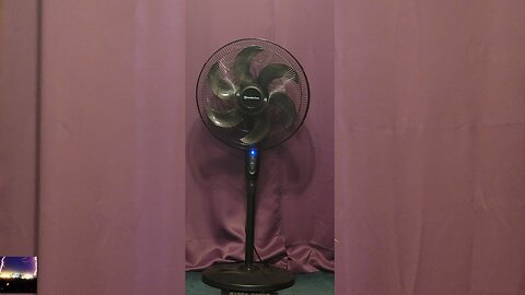 Pedestal Fan On High, 2 Hours, White Noise, Relaxation, De-Stress, Sleep Better