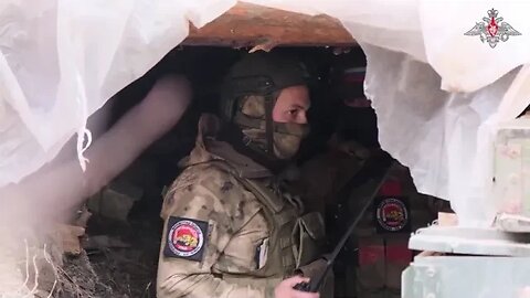 ‼️🇷🇺💥Миномётчики из группировки "🅾️" обстреляли опорный пункт ВСУ на направлении Кременная-Сватово