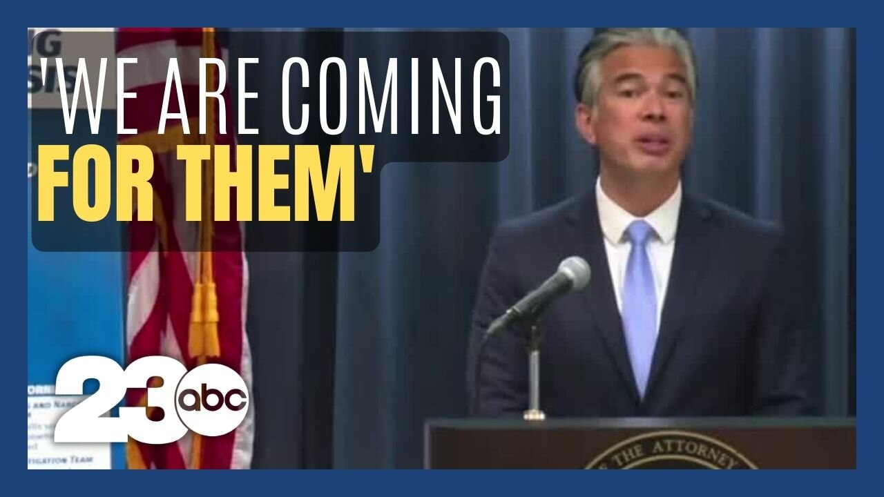 California AG Bonta issues warning to fentanyl dealers and suppliers