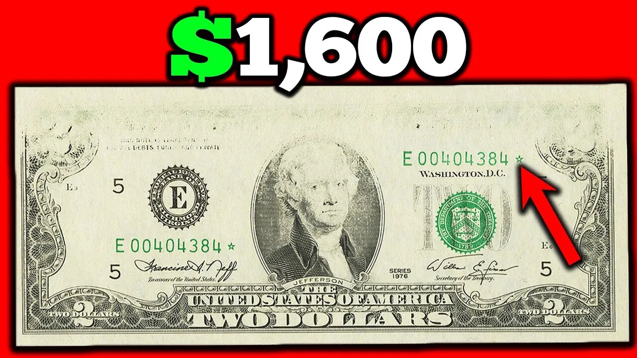 $2 BILLS WORTH A FORTUNE - RARE PAPER MONEY YOU CAN LOOK FOR!