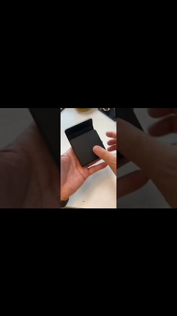 Portable Folding 3 in 1 transparent wireless charger for Apple Devices!