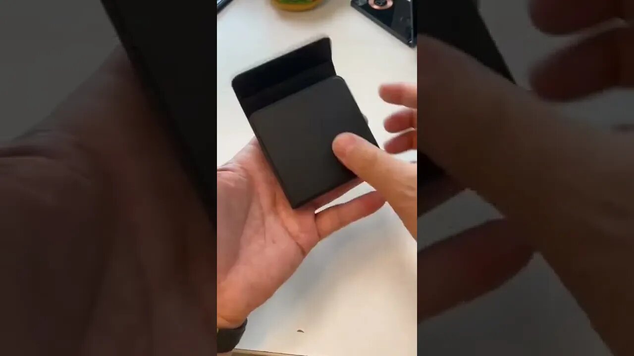 Portable Folding 3 in 1 transparent wireless charger for Apple Devices!