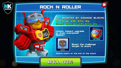 Angry Birds Transformers 2.0 - Rock N Roller - Day 5