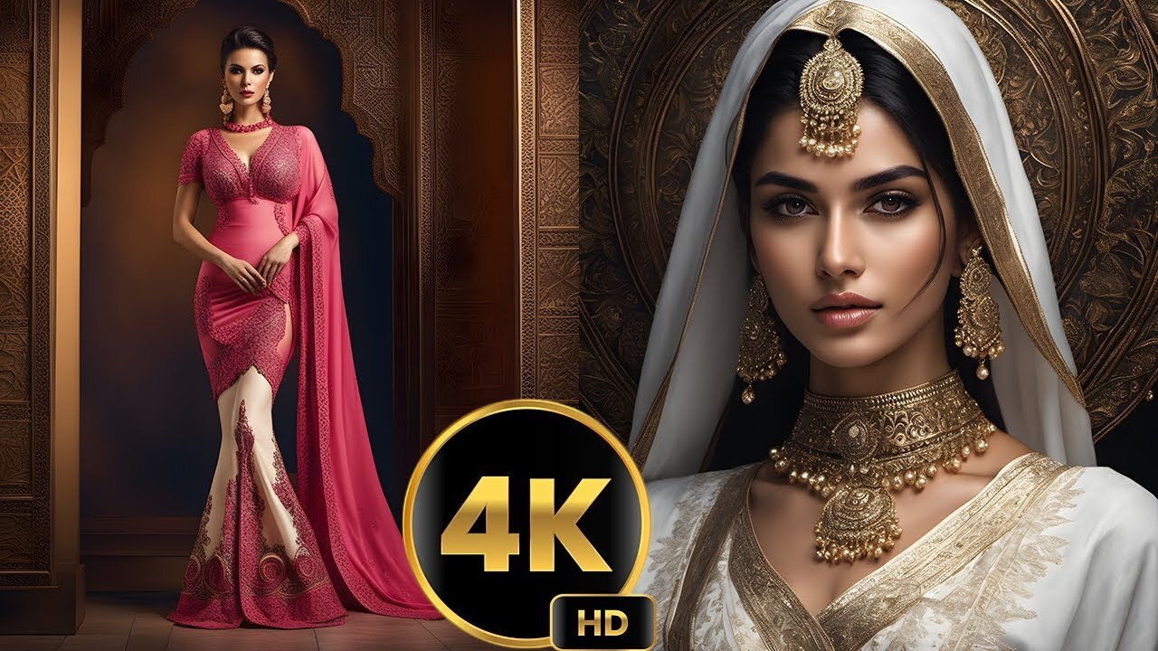 4K AI Lookbook ｜ Rediscovering Indian Beauty Heritage and Fashion