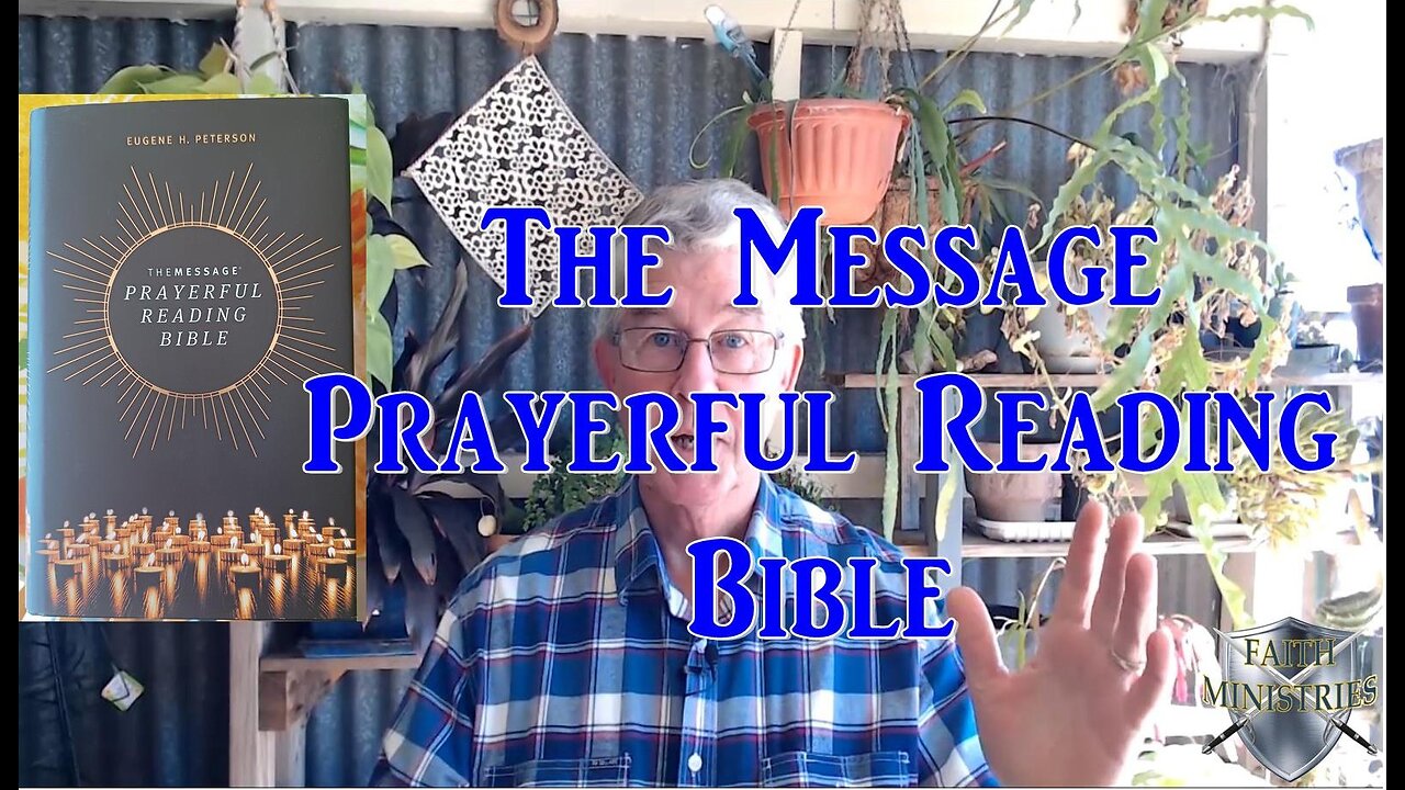 The Message Prayerful Reading Bible