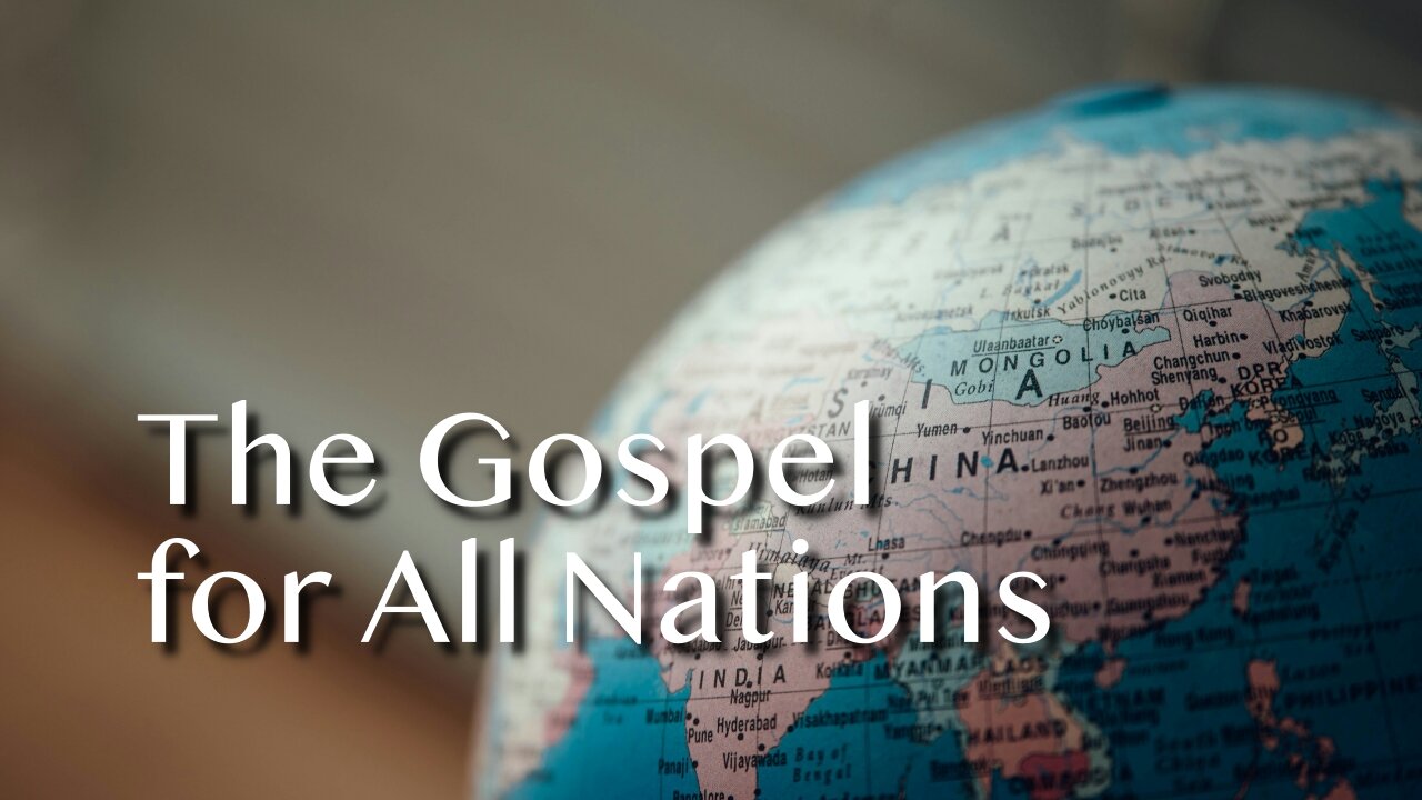 The Gospel to All Nations - Mark 13:1-13 - November 17, 2024