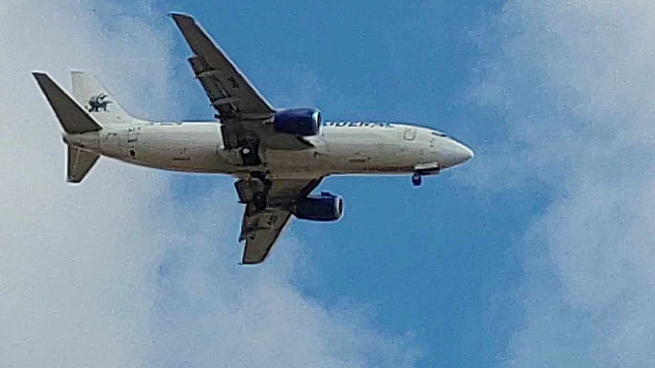 Boeing 737-300F PR-SDF vindo de Belo Horizonte para Fortaleza