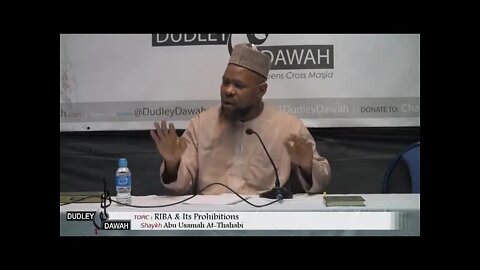 Sheikh Abu Usamah at-Thahabi - RIBA & Its Prohibitions