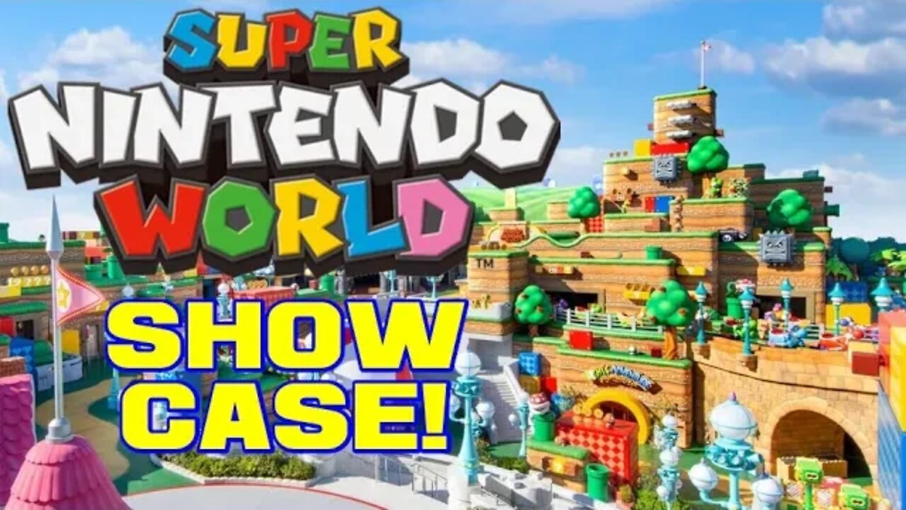 Super Nintendo World Showcase! 😎Benjamillion