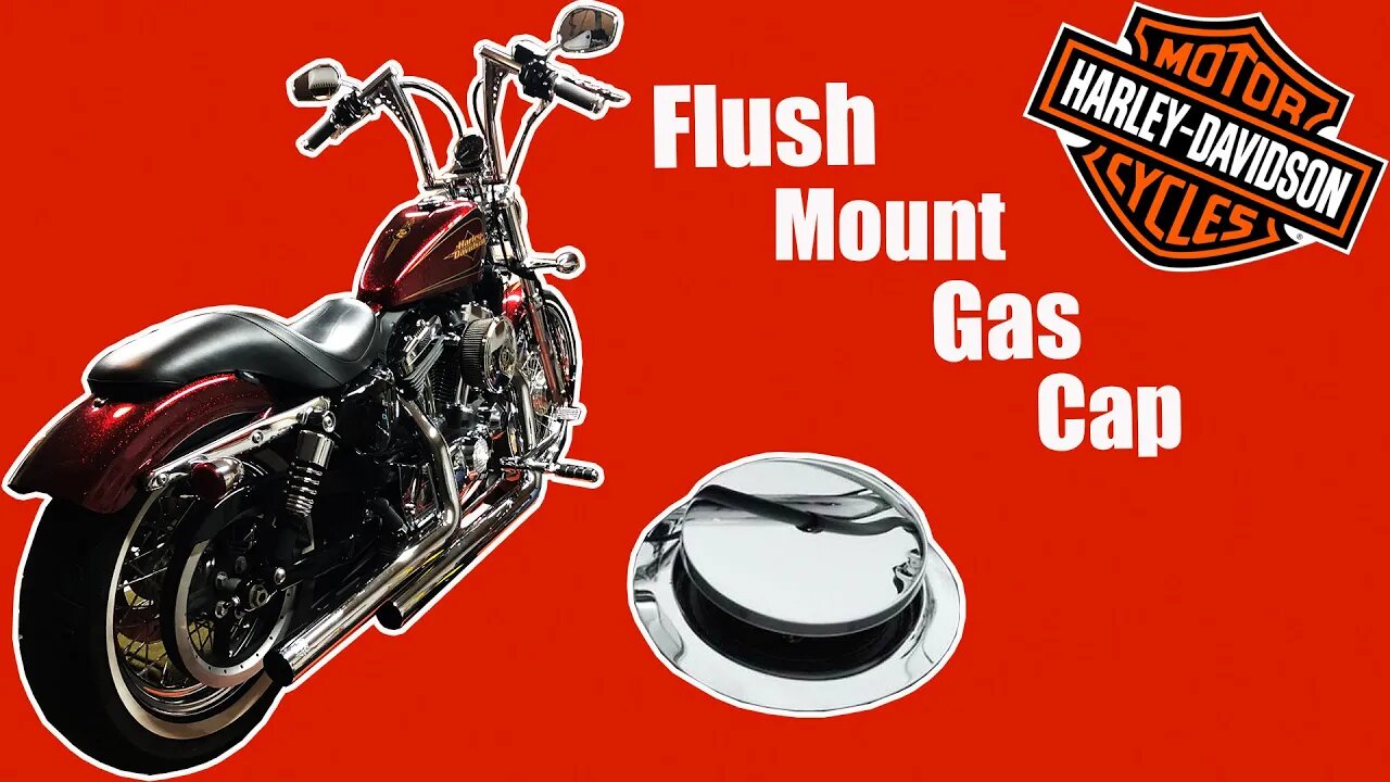 Installing a Flush Mount Fuel Cap on a 2012 Harley Sportster 72