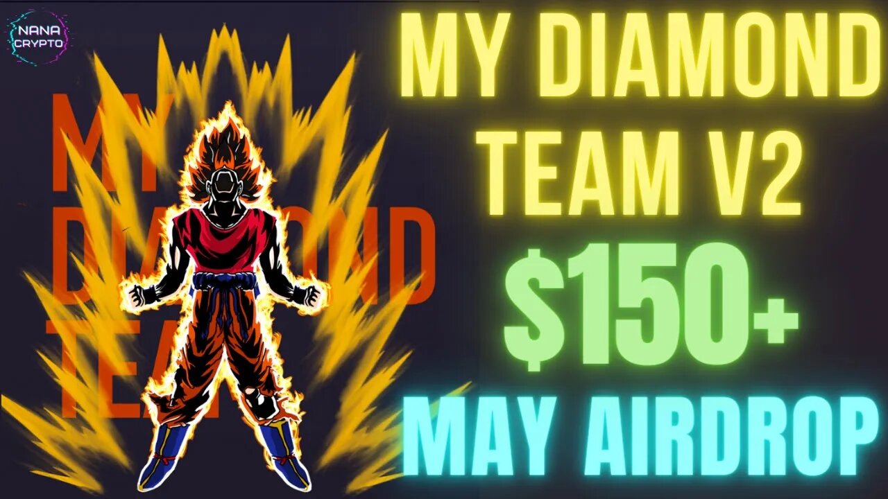 My Diamond Team V2 May Airdrop | Join My Team To Receive Monthly Airdrops