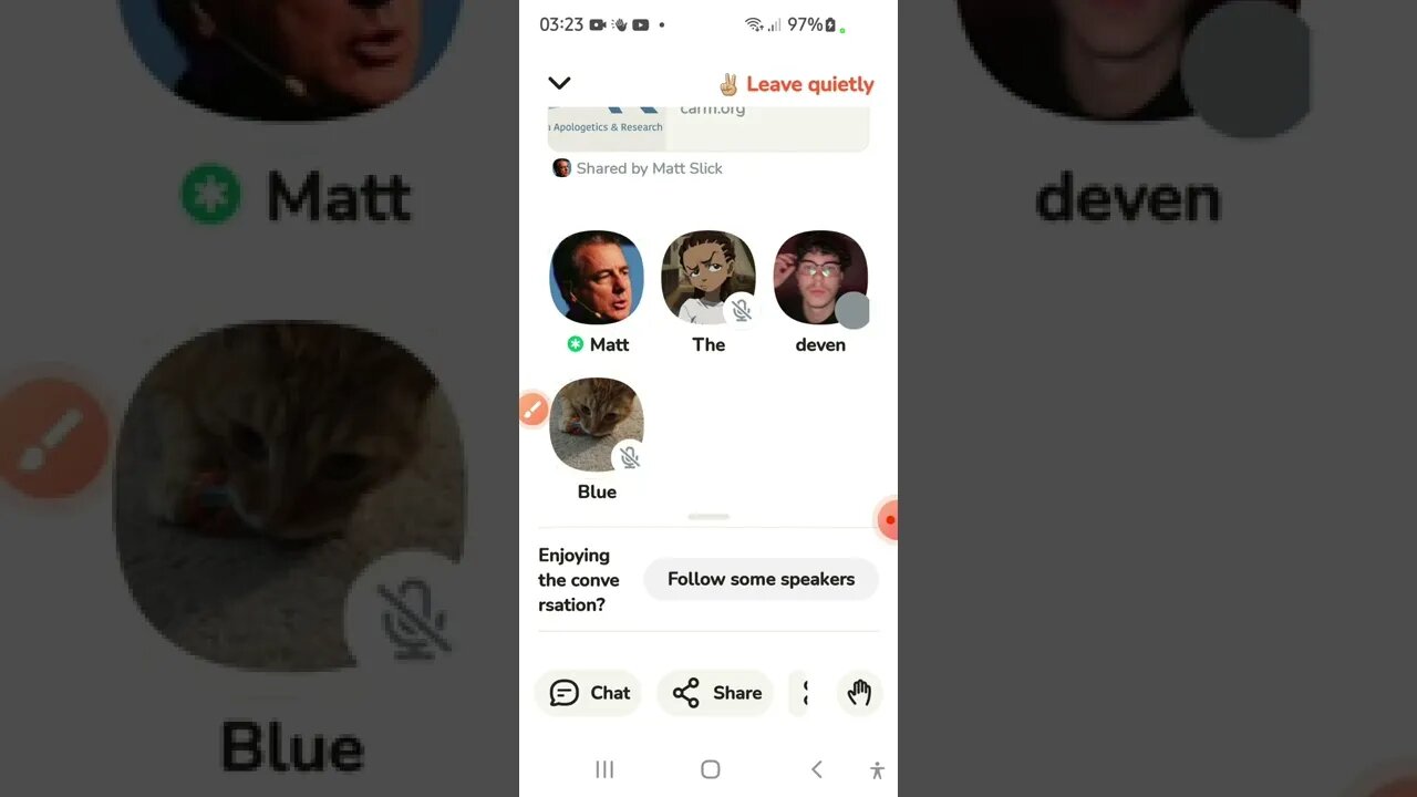 7 May 2022 #CARM Matt Slick #clubhouse + other stuff.