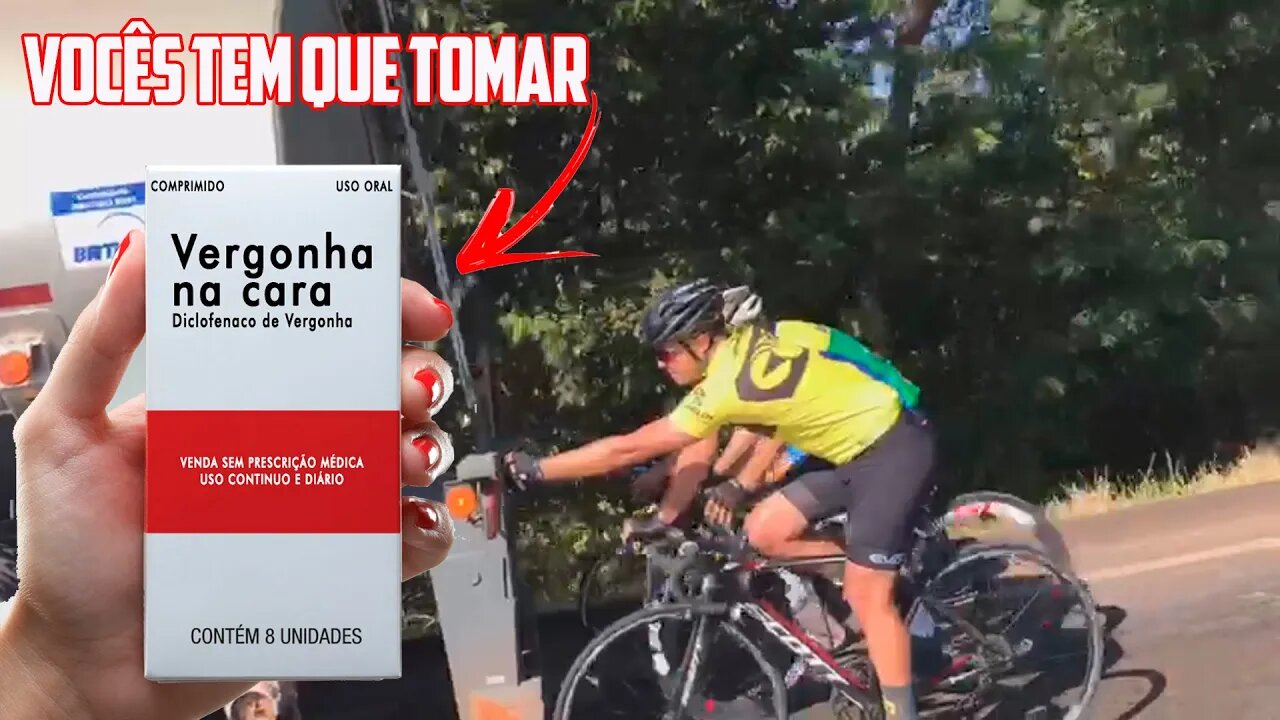 CICLISTA IRRESPONSÁVEL 🤬