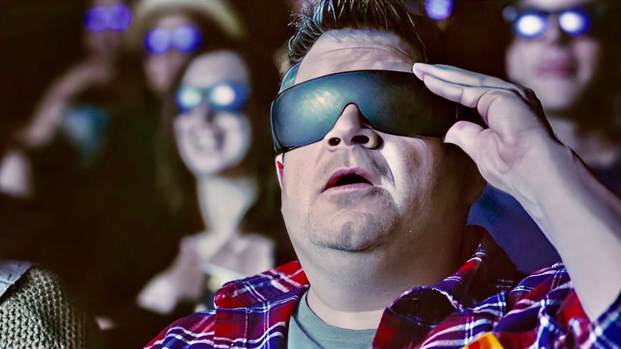 In 3D Cinema, He Accidentally Uses 2D Glasses & Discovers Shocking Truth