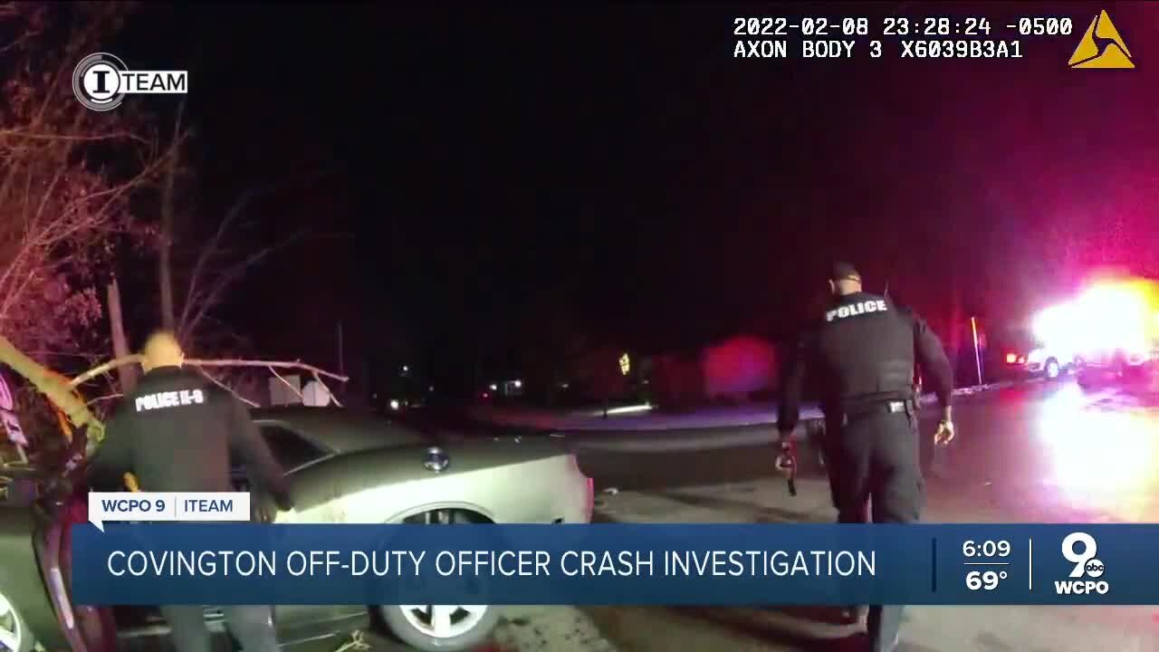 Covington officer suspended for sharing video of himself drinking alcohol off-duty before crash