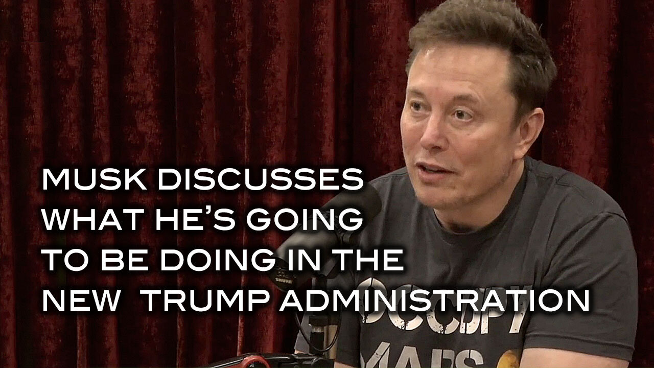 Musk Discusses What He's Going to be Doing in the New Trump Adminstration