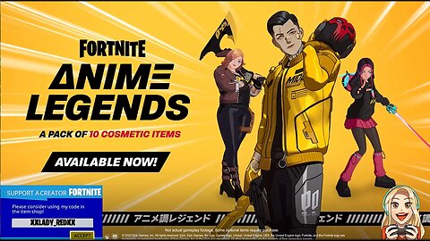 Anime Legends Pack-Fortnite