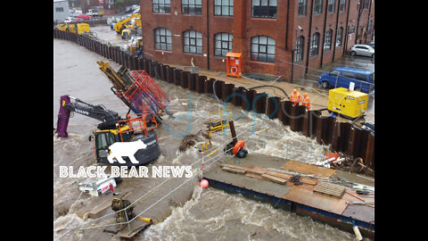 Flood Defence Equip Washes Away In Flood-Covid Data Withheld Is Criminal Act