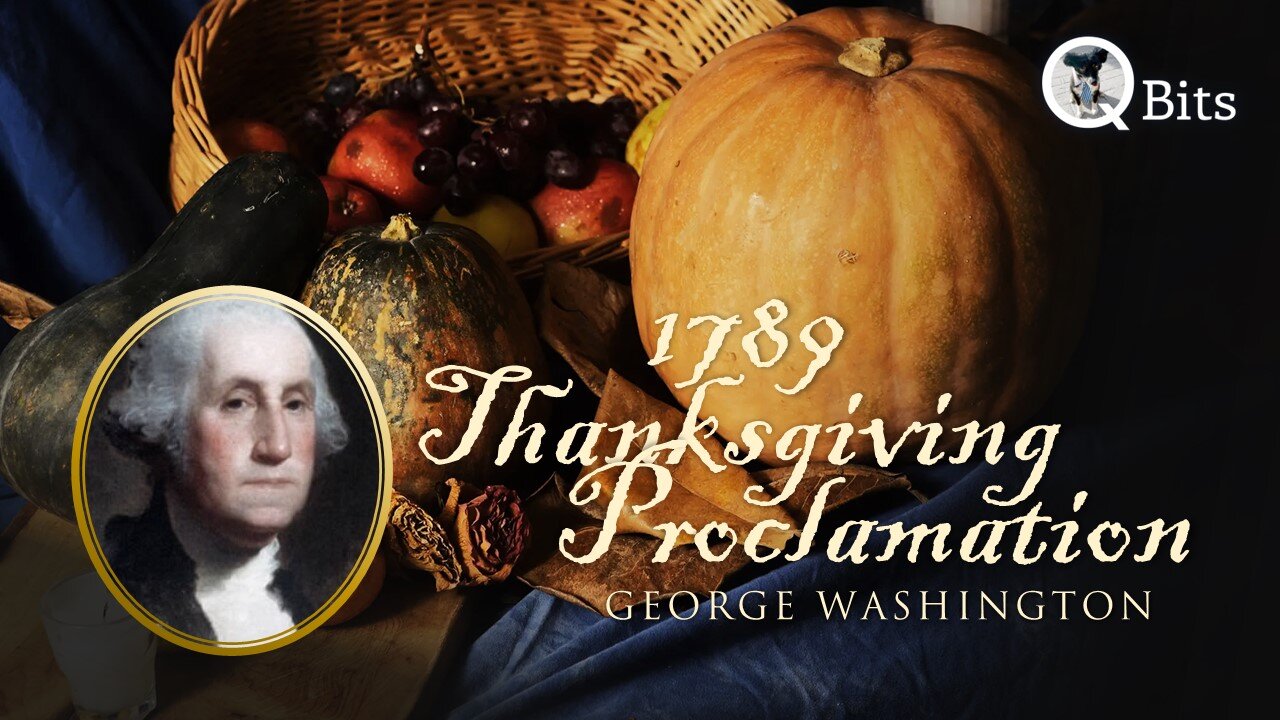 #8888 // 1789 THANKSGIVING PROCLAMATION - LIVE