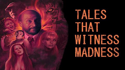 TALES THAT WITNESS MADNESS 1973 Psychiatist Recounts Four Crazy Cases FULL MOVIE HD & W/S